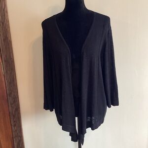 Dress Barn Open Front Cardigan